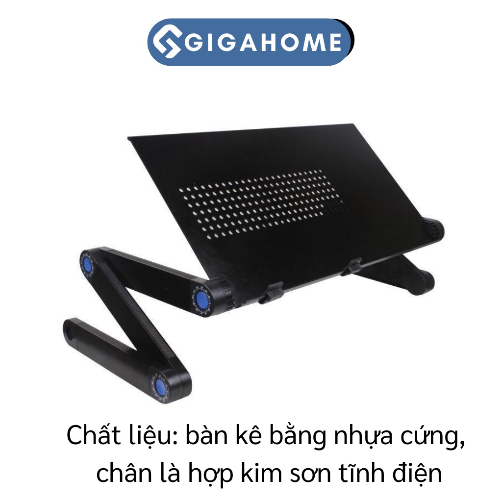 Bàn Kê Laptop Xoay 360 Độ, Điều Chỉnh Cao Thấp GIGAHOME Di Động, Dễ Dàng Đem Theo 4816