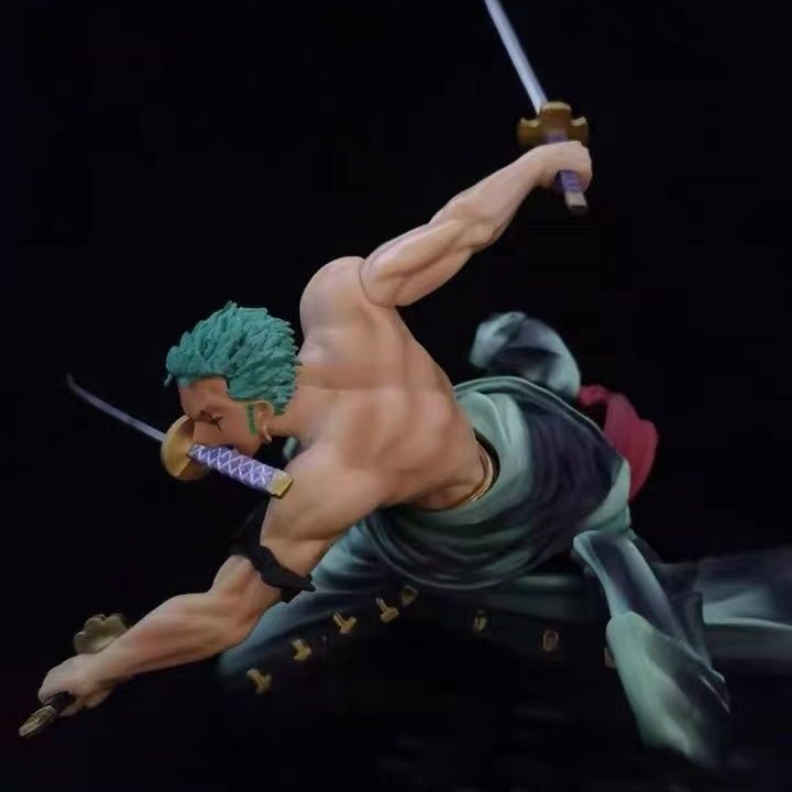 ▤❣Mô Hình Nhân Vật One Piece Trang Trí Cá Tính