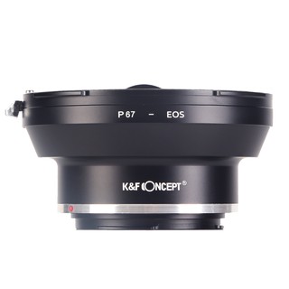 Bộ chuyển đổi k & f concept có chân máy cho pentax 67 mount lens sang canon eos camera 80d