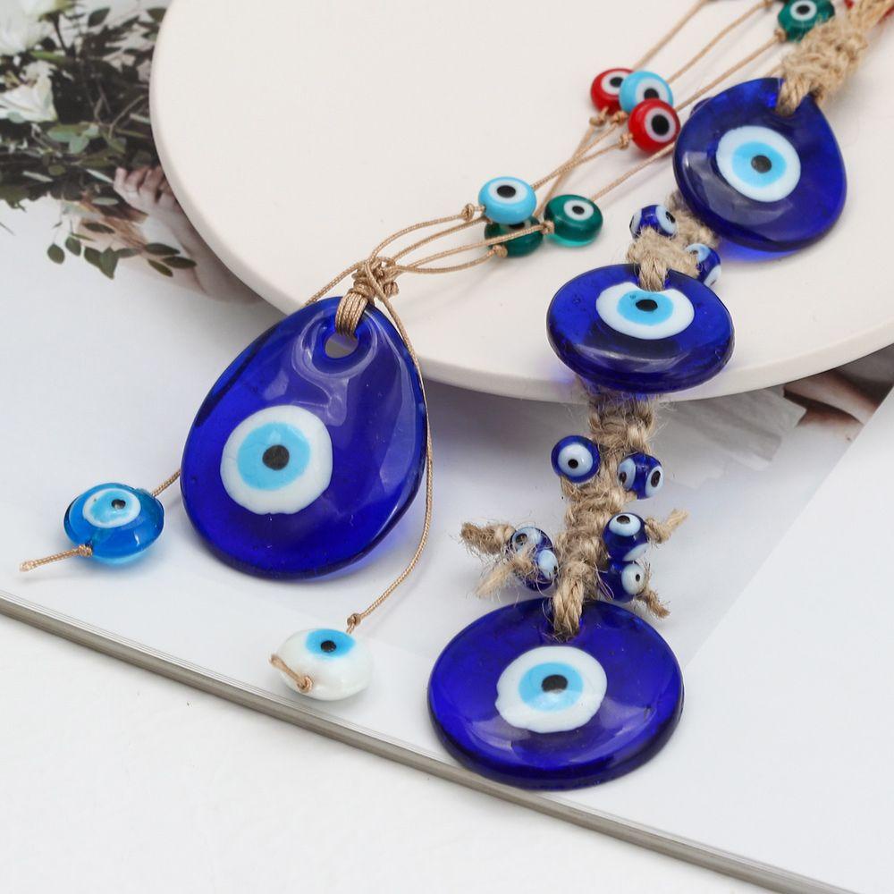LILYES Dây Đeo Điện Thoại / Chìa Khóa Trang Trí Hình Mắt Quỷ Handmade Độc Đáo