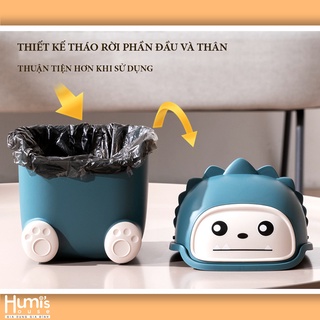 Thùng Rác Để Bàn Size Mini Phong Cách Dễ Thương