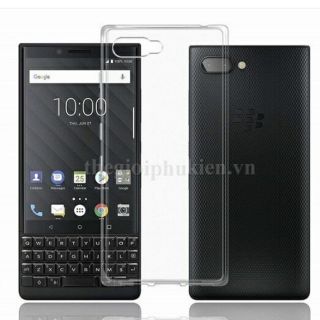 Ốp lưng dẻo silicon trong suốt blackberry key 2