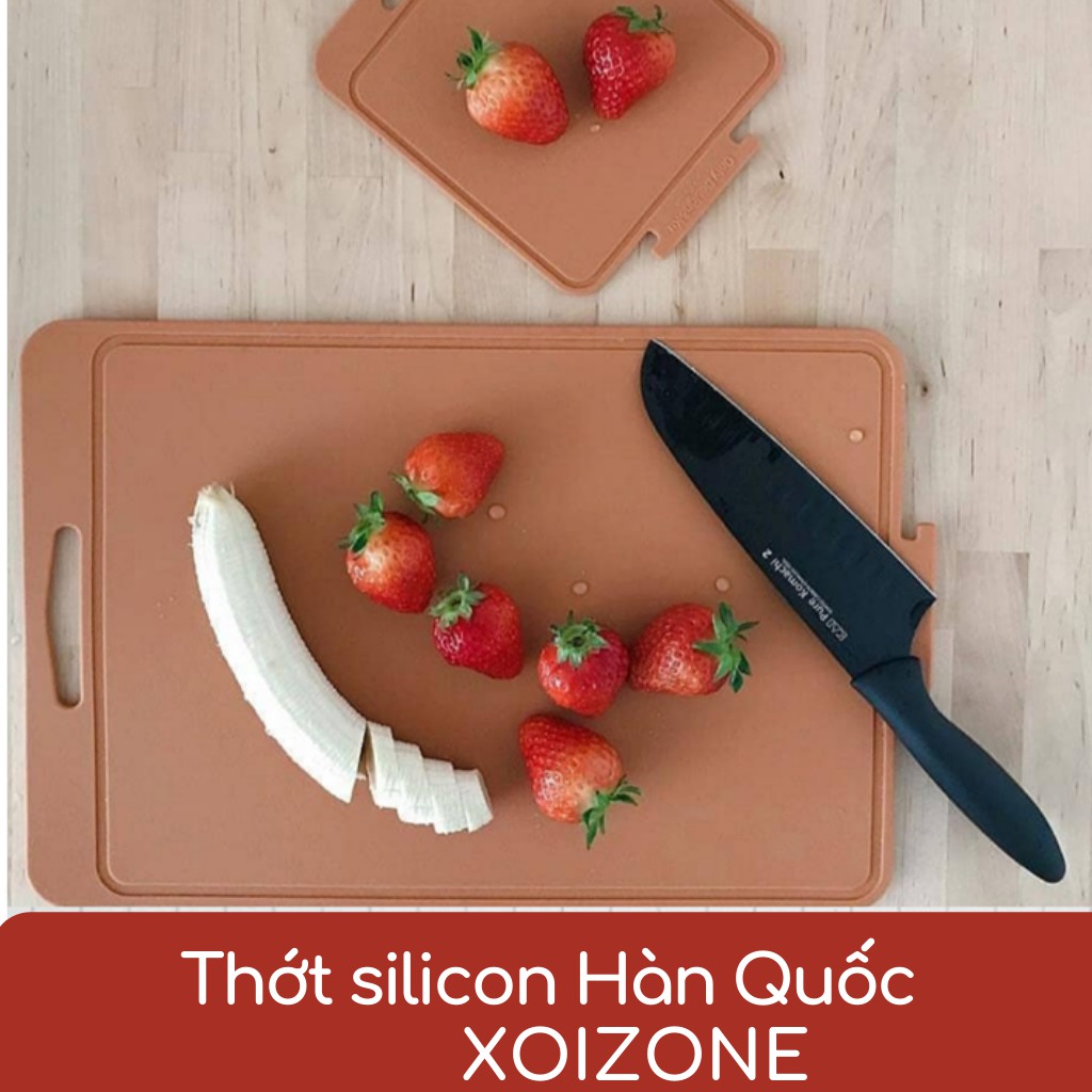 Thớt silicon nội địa Hàn Quốc dày 0.5cm