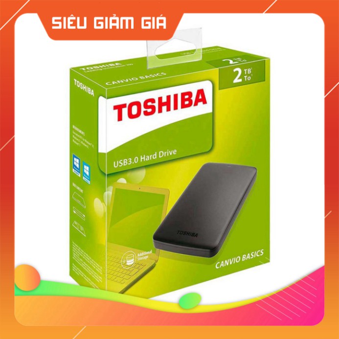 Sale Box HDD ổ cứng di động TOSHIBA 2TB