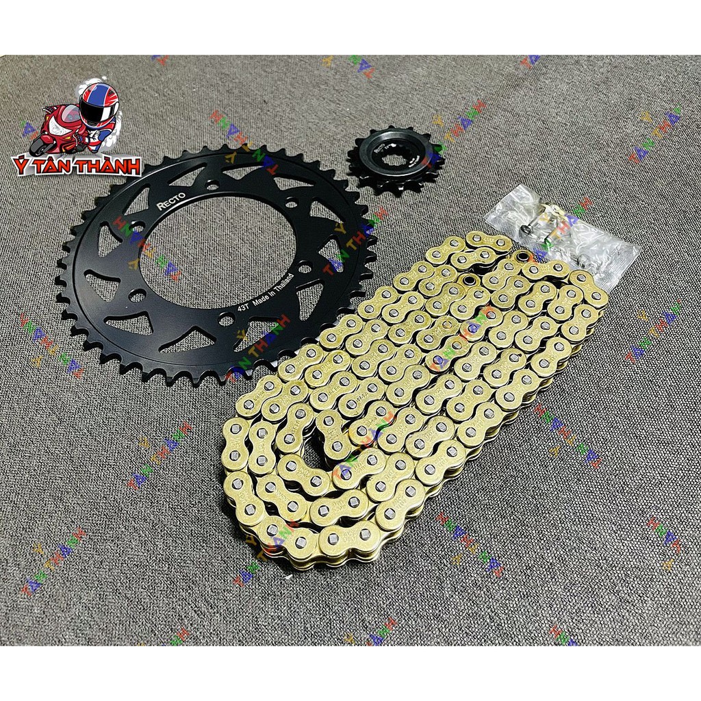 nhông sên đĩa xe moto Z300 0632