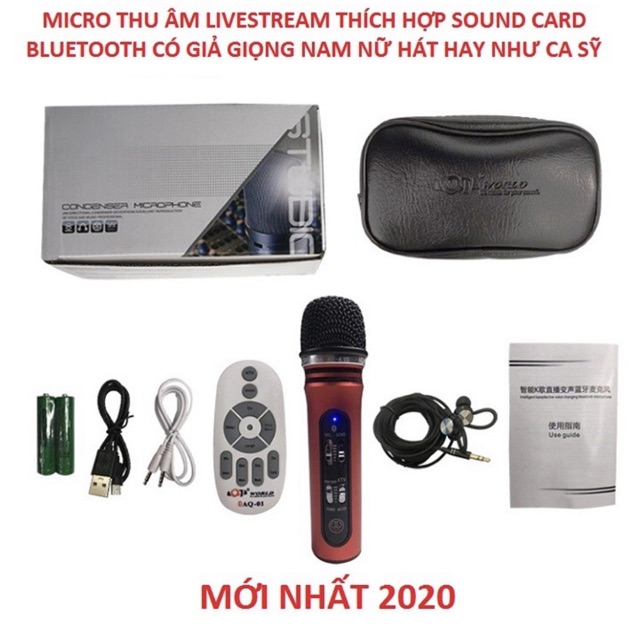 MICRO KIÊM SOUND CARD AQTA-K10