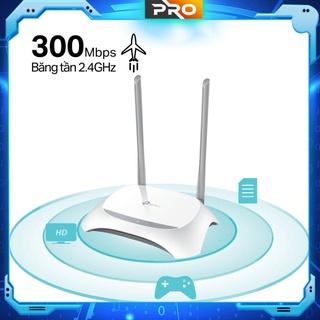 Bộ phát wifi tp-link tl-wr840n chuẩn n 300mbps rất thích hợp cho các công việc hằng ngày