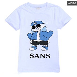 [ CỰC HOT ]  Áo Thun Sans Game Undertale Màu Trắng Đen mẫu mới nhất