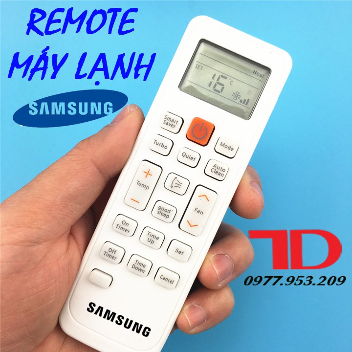 Remote máy lạnh Samsung đời 1- 2 chiều