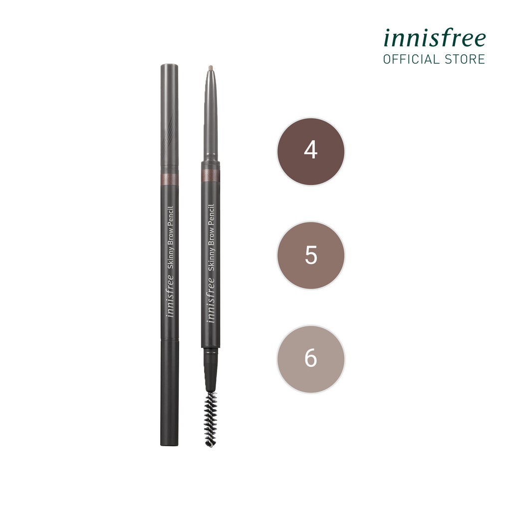 Chì kẻ chân mày mảnh innisfree Skinny Brow Pencil 0.08g