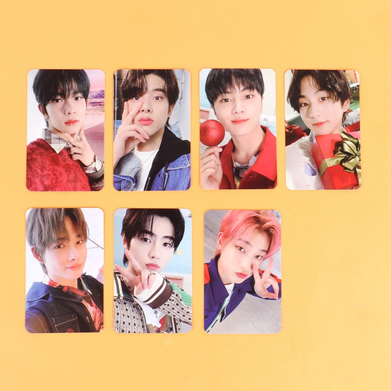 Set 7 Tấm Ảnh In Hình Nhóm Nhạc Kpop Enhypen 2022 Xinh Xắn