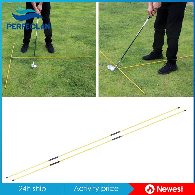 Set 2 Gậy Đánh Golf Luyện Tập Màu Đỏ