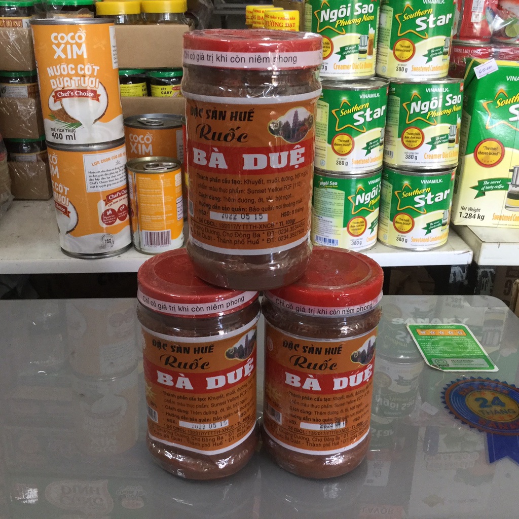 Mắm ruốc Bà Duệ hũ lớn 400g