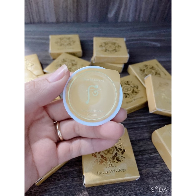 Sỉ lẻ  vỉ kem whoo hoàng hậu