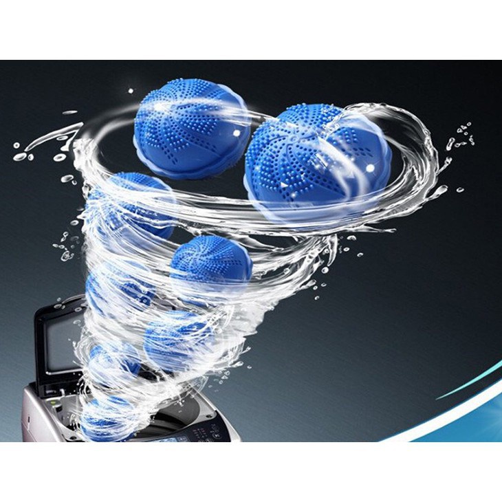 [RẺ VÔ ĐỊCH] Set 3 Quả Bóng Giặt Đồ Máy Giặt Sinh Học Wonder Laundry Ball
