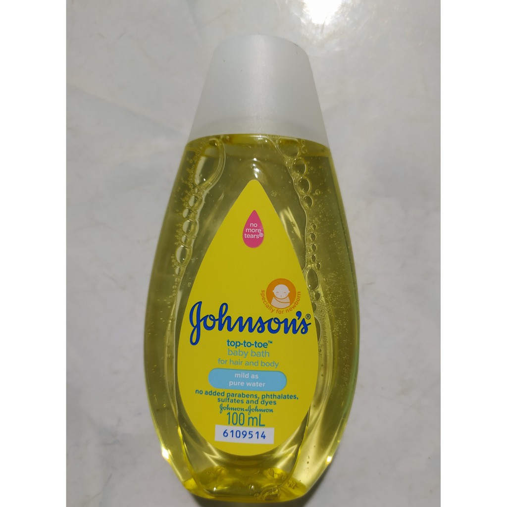 Sữa tắm gội toàn thân Johnson's cho bé 100ml