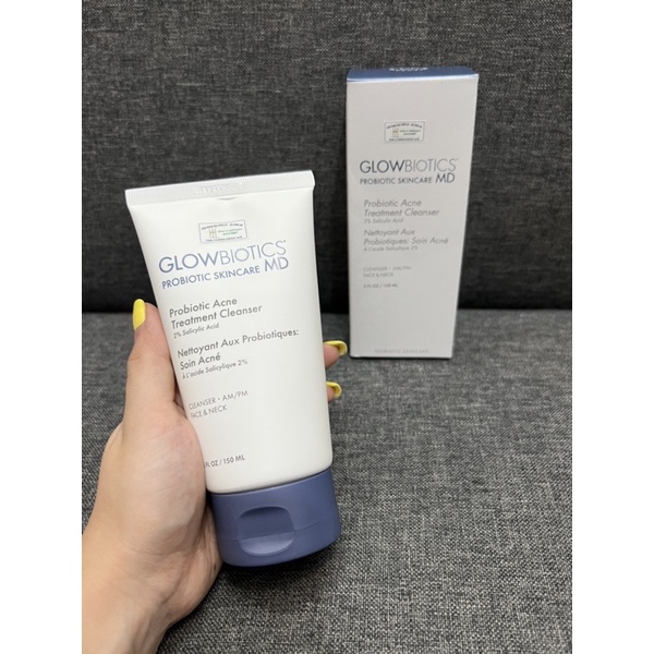 Sữa rửa mặt Glowbiotics Probiotic Acne Treatment Cleanser 150ml