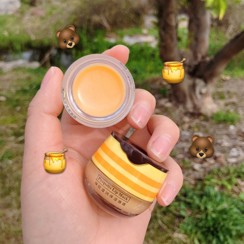 Lọ mặt nạ môi mật ong giúp tẩy da chết giúp cho làn da môi dịu nhẹ | BigBuy360 - bigbuy360.vn