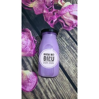 Combo 12 chai thủy tinh đựng sữa hạt 200ml
