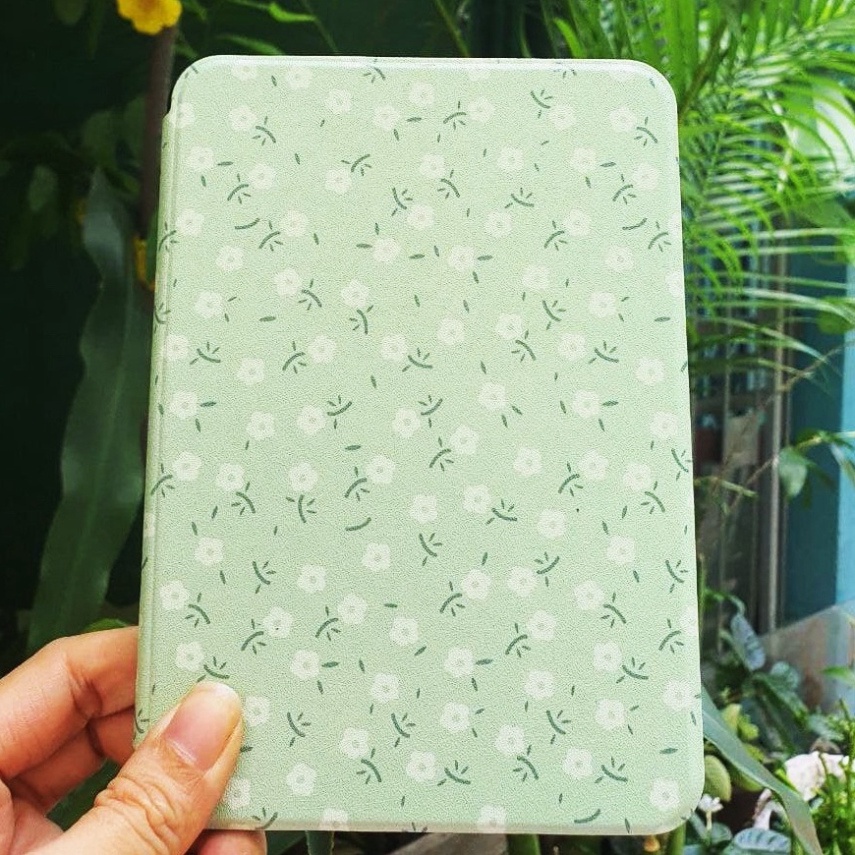 Bao Da Kindle Paperwhite 4 Hít Nam Châm Hoạ Tiết Phong Cách Mùa Thu Giả Da Trơn Mịn - Phụ Kiện Đẹp Xaha