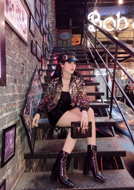 Áo bomber kim saaaa