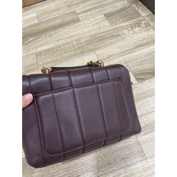 Túi si da thật Tory Burch