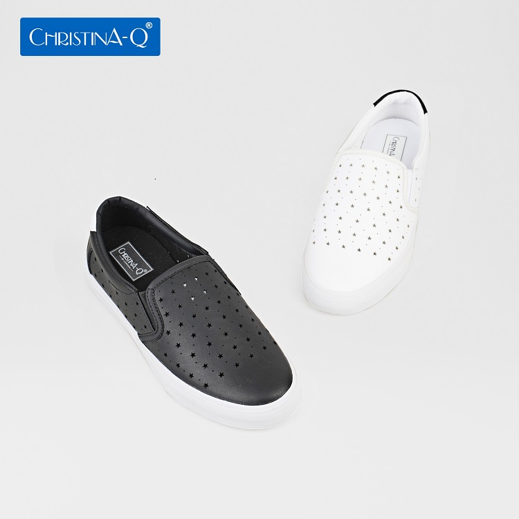 Giày sneaker nữ đế bằng ChristinA-Q TTU120