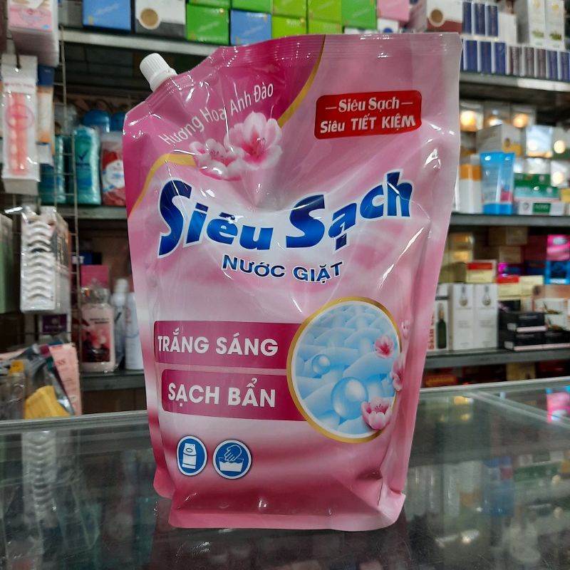 Nước giặt Lix Việt Nam Hương Hoa Anh Đào 2,4kg