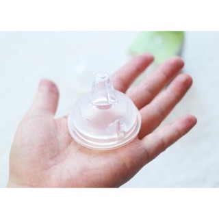 Núm ti thay thế bình Moyuum Hàn Quốc và bình Pigeon Cổ rộng nhiều size