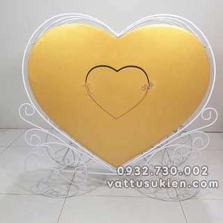 Thùng Tiền Đám Cưới Kiểu Xe Vàng