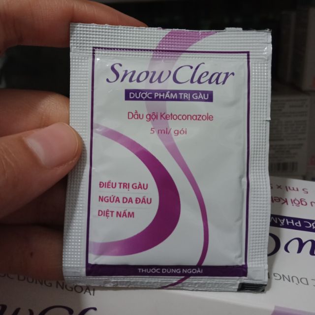 SnowClear dầu gội trị gàu