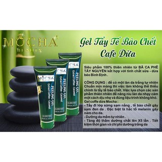 Gel tẩy tế bào chết Cafe Dừa