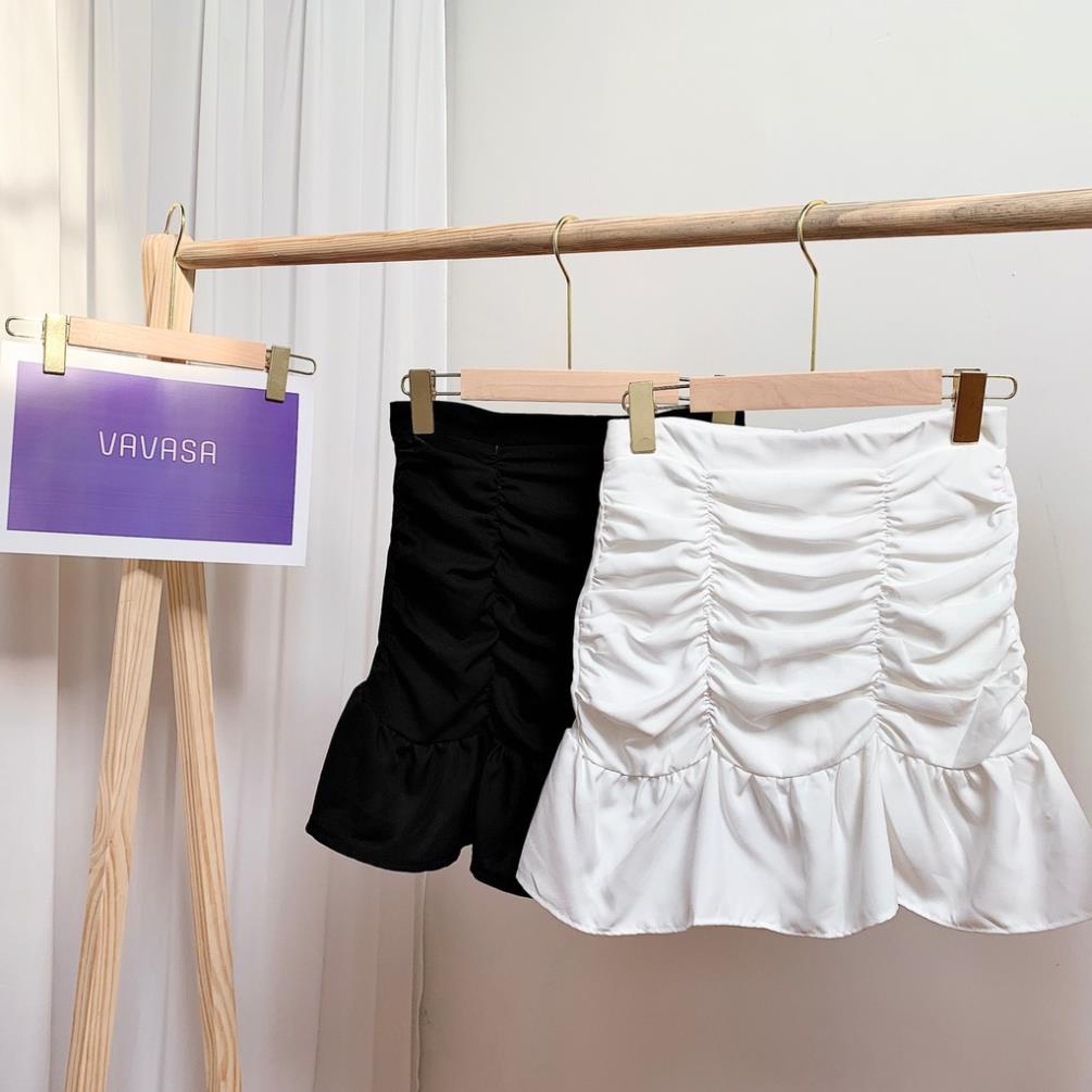Chân váy đuôi cá nhún cạp cao có quần trong / chân váy ôm body ngắn chữ a lưng cao công sở  CV08 | BigBuy360 - bigbuy360.vn