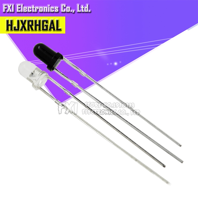 Set 50 Cặp 100 Điốt Hồng Ngoại Nhận Tín Hiệu Hồng Ngoại 3mm 940nm