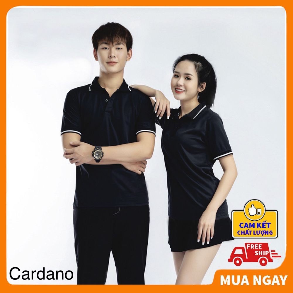Áo polo nam nữ Cardano đẹp ngắn tay có cổ vải không xù nhập khẩu Châu Âu | BigBuy360 - bigbuy360.vn