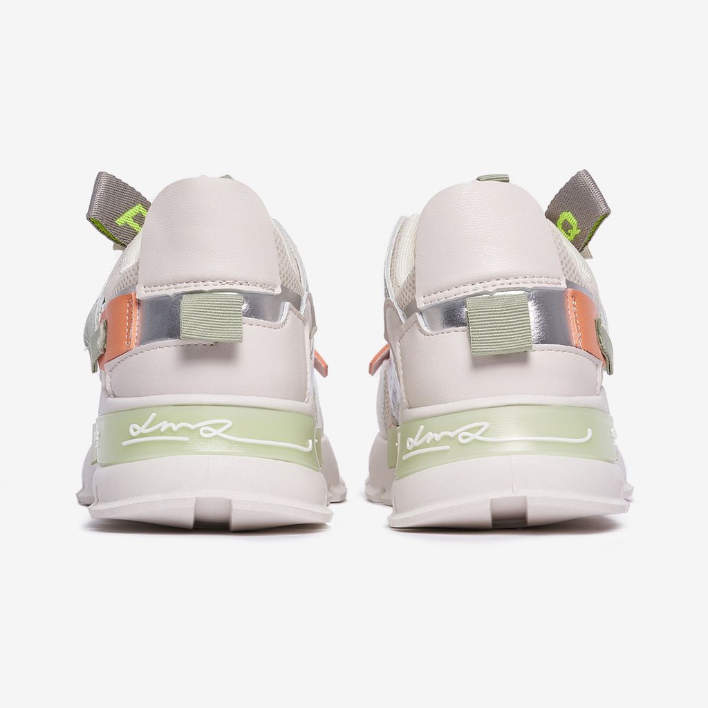 Giày Thể Thao Nữ giayBOM Warriors Thiết Kế Mới Đế Cao 3 cm B1078