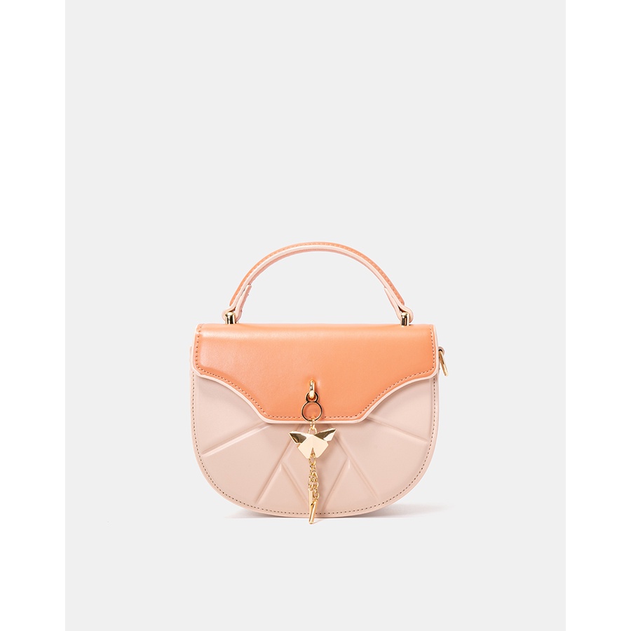 Túi Xách Nữ Thời Trang JUNO Cỡ Nhỏ Butterfly Saddle Bag TXN581