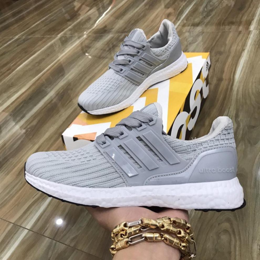 [FREESHIP - SẴN] SALE Giày Thể Thao Ultra Boost 2.0 Xám Full Box (Kèm Hộp) > ✭