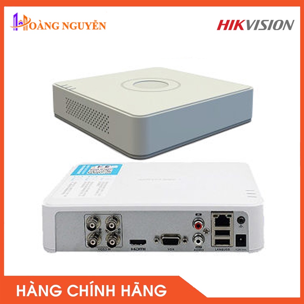 [NHÀ PHÂN PHỐI] Đầu Ghi 4 Kênh Hikvision DS-7104HQHI-K1