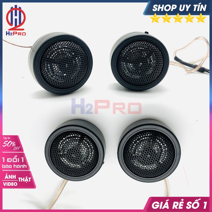 Đôi Loa Treble Ts-T120 Cao Cấp 250W-4 Ôm Dùng Trên Ô Tô, Xe Hơi Âm Thanh Trong Trẻo, Lắp Vừa Hầu Hết Xe Oto-H2Pro Audio