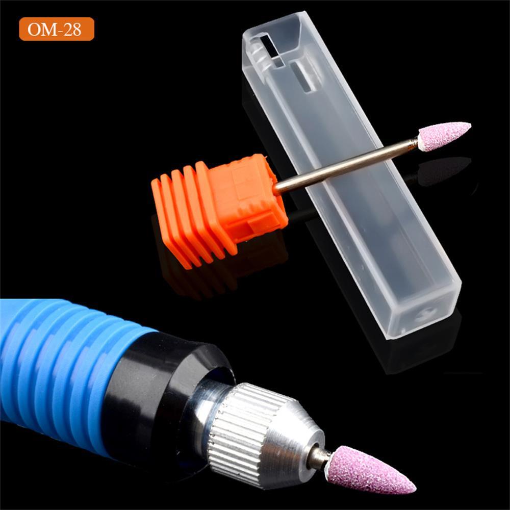 LANSEL Mũi Mài Móng Tay Bằng Gốm Sứ Xoay Được Thời Trang