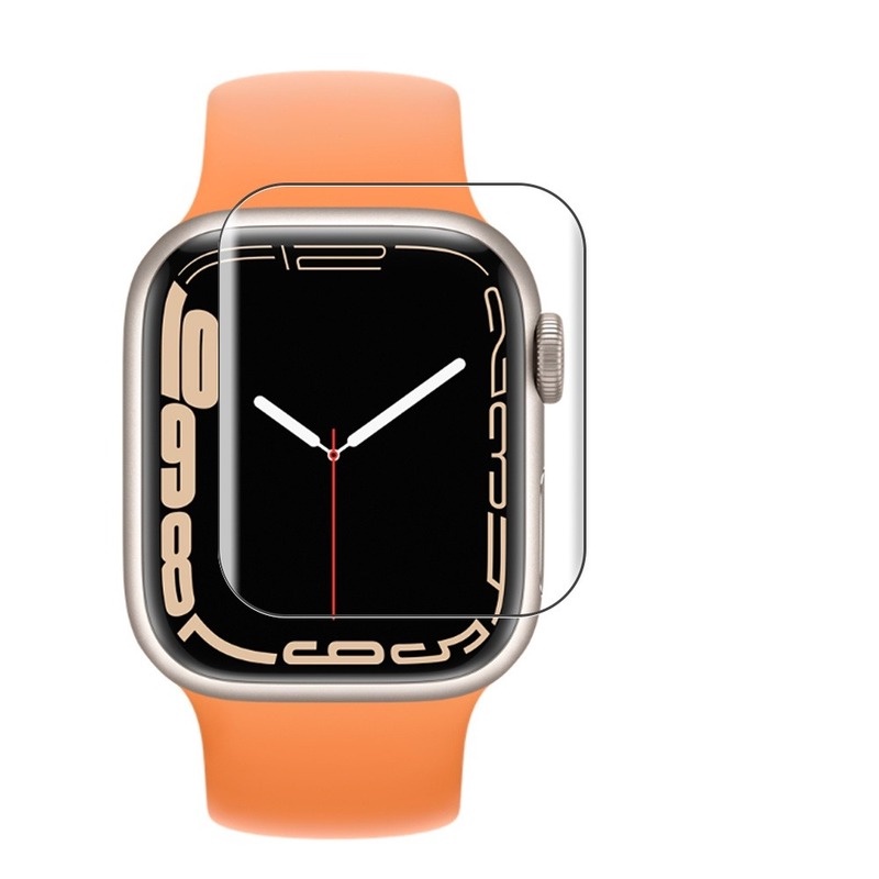 Kính Cường Lực Trong Suốt Bảo Vệ Màn Hình Đồng Hồ Thông Minh Apple Watch Ultra 8 7 6 SE 5 4 45MM 41MM 40MM 44MM 3 2 1 38MM 42MM
