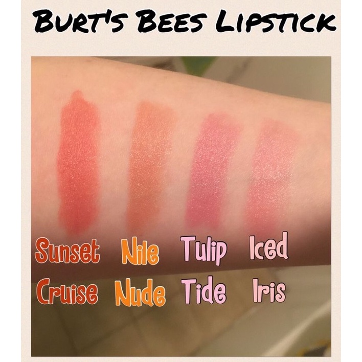 Son môi thiên nhiên 100% Burt's Bee