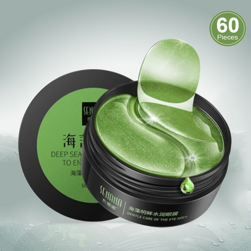 Hộp 60 mặt nạ rong biển collagen dạng gel dưỡng ẩm ngừa bọng và quầng thâm cho mắt