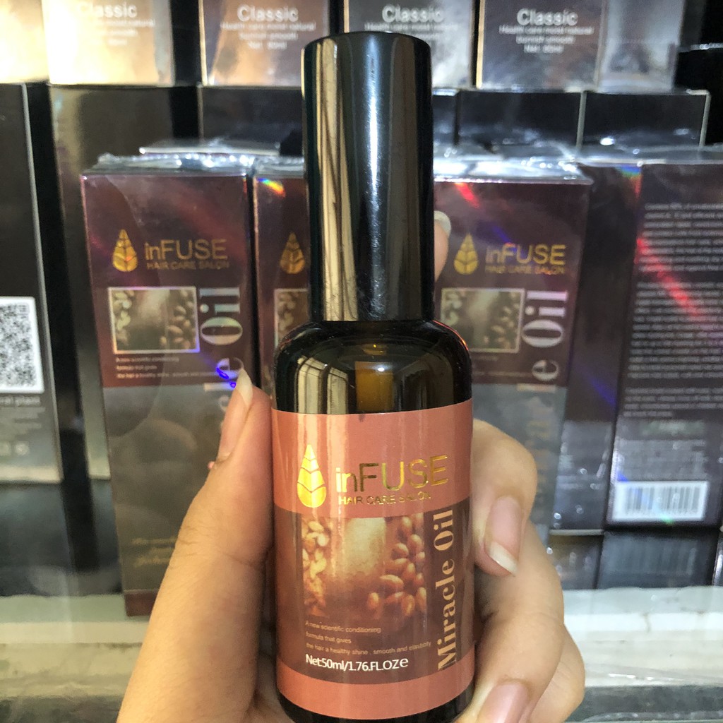 Tinh Dầu Dưỡng Tóc Cafe Macadamia Miracle Oil 50ml