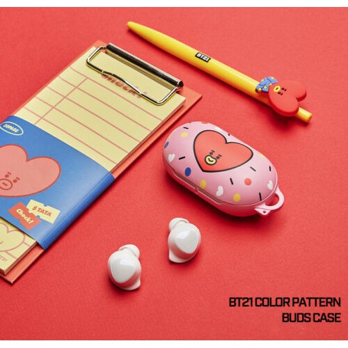 Vỏ Bảo Vệ Hộp Sạc Tai Nghe Samsung Galaxy Buds / Buds + / Buds Plus BT21 Chính Hãng