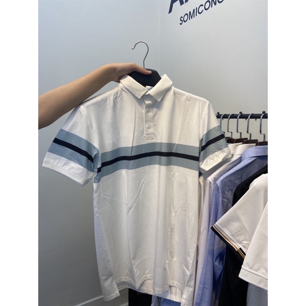 Polo nam kieu dang Việt Tiến dáng suông chất vải mềm, mát đủ size số | BigBuy360 - bigbuy360.vn