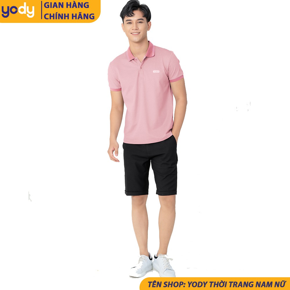 Áo phông nam Mắt Chim YODY áo thun nam ngắn tay có cổ co giãn thấm hút mồ hồi tốt APM3299 | BigBuy360 - bigbuy360.vn