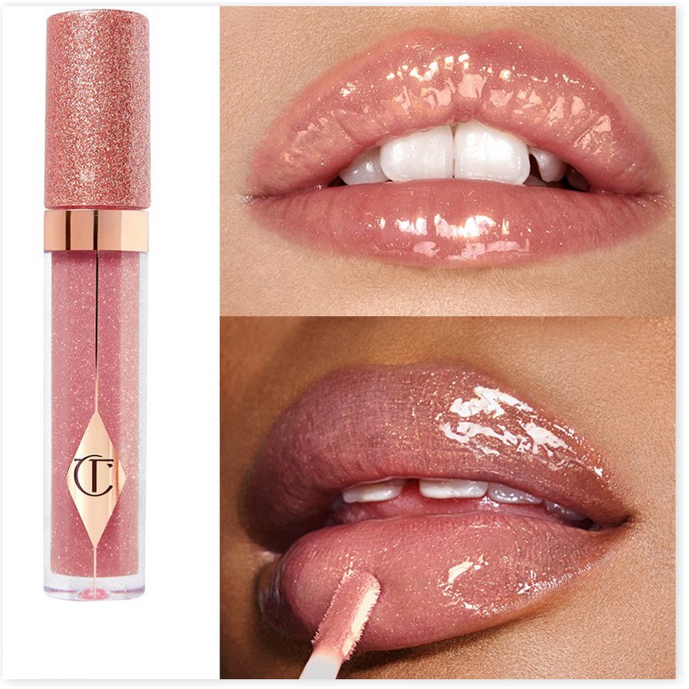 [Mã giảm giá mỹ phẩm chính hãng] Son Bóng Charlotte Tilbury Jewel Lip Gloss - Bunny Beauty hàng đủ Bill