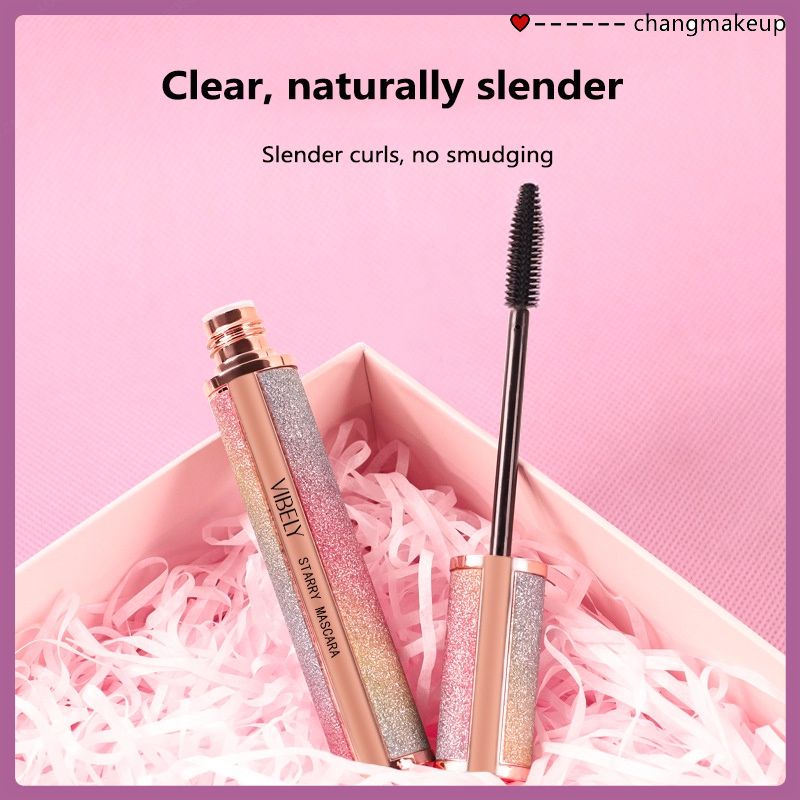 Mascara Sợi Tơ 4D Màu Đen Chống Thấm Nước Chuốt Dài Và Cong Mi | BigBuy360 - bigbuy360.vn